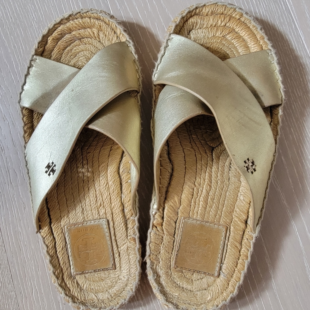 Tory Burch espadrille sandal - Picture 1 of 4